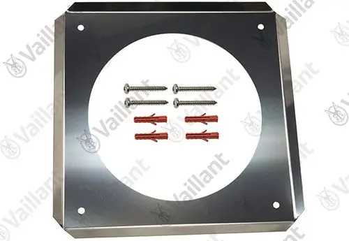 VAILLANT-Rosette-DN-160-Edelstahl-0020106375-Basis-Anschl-110-160-PP-u-w-Vaillant-Nr-0020117189 gallery number 1
